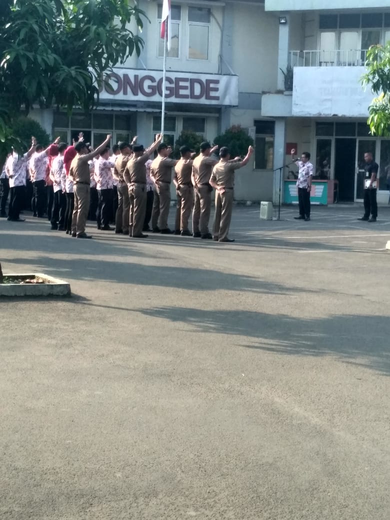 Apel Pagi Rutin sebagai bentuk disiplin pegawai - ASN